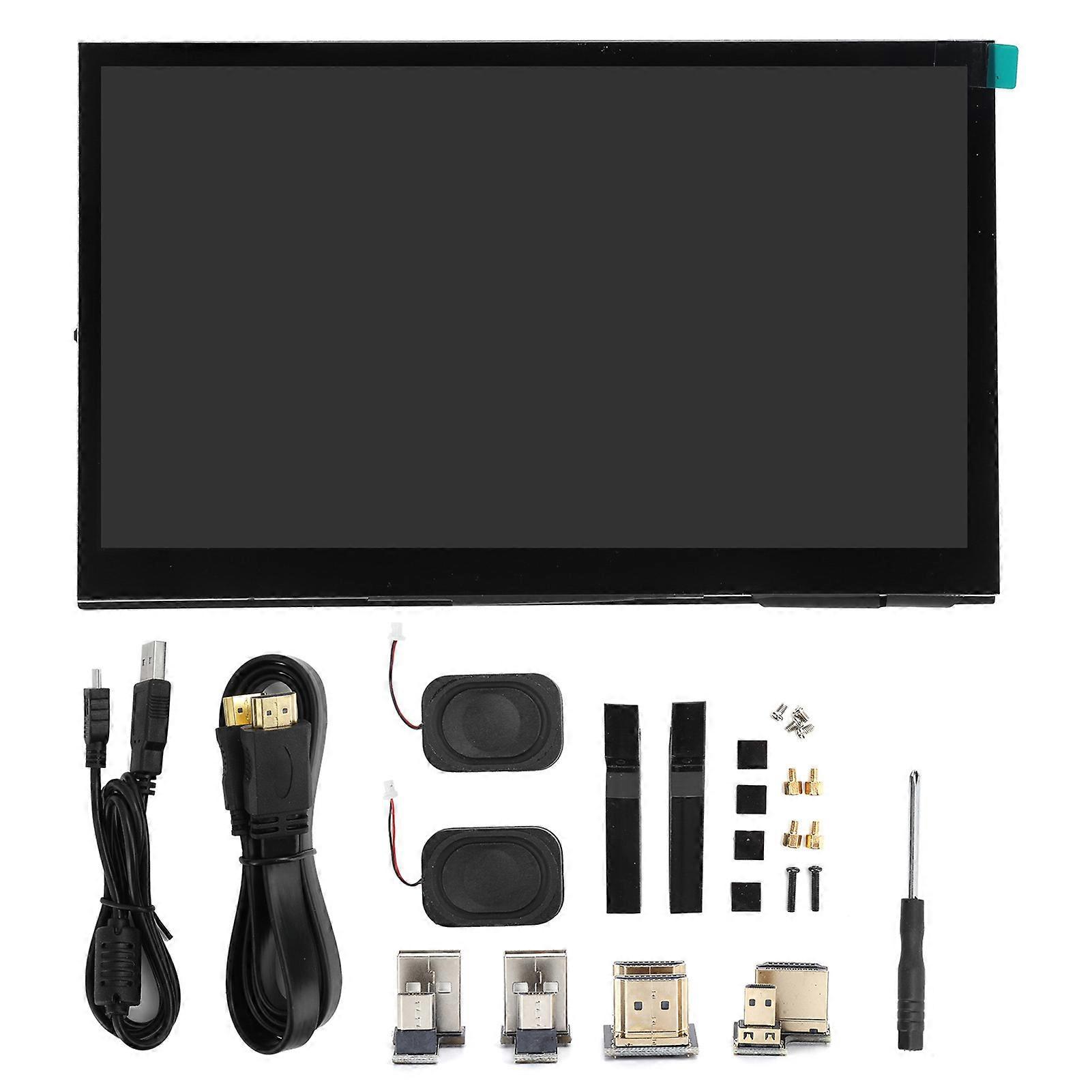 7in Monitor IPS Display for Raspberry Pi 4B/3B HDMI Touch Screen Support for Win10/8/7