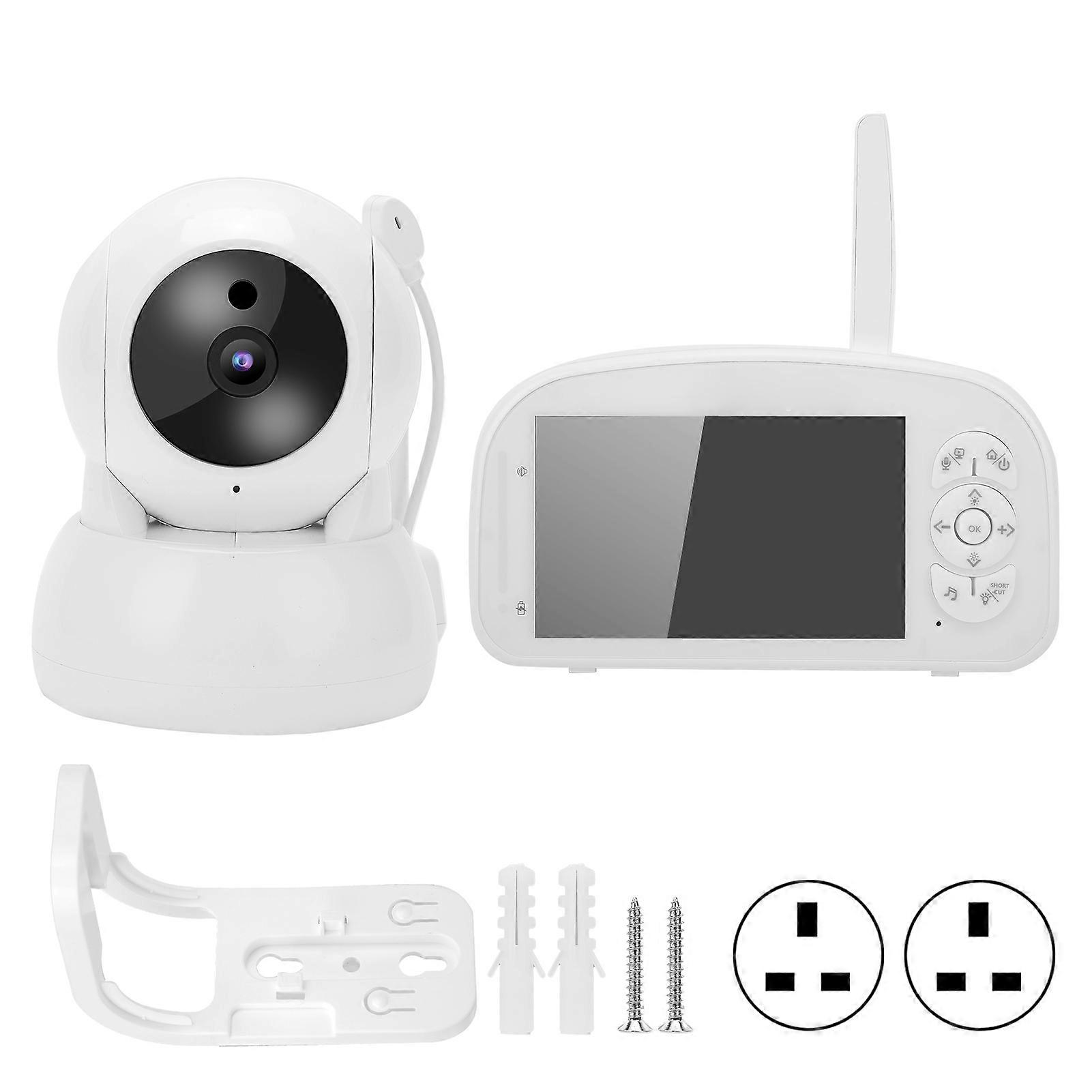 5" HD Baby Monitor with Nanny Camera, 2-Way o, Night Vision & Multi-Camera Support