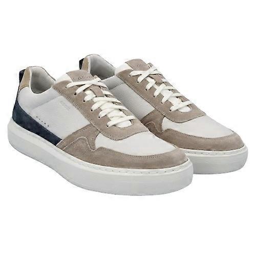 Geox Mens U Deiven Leather Trainers