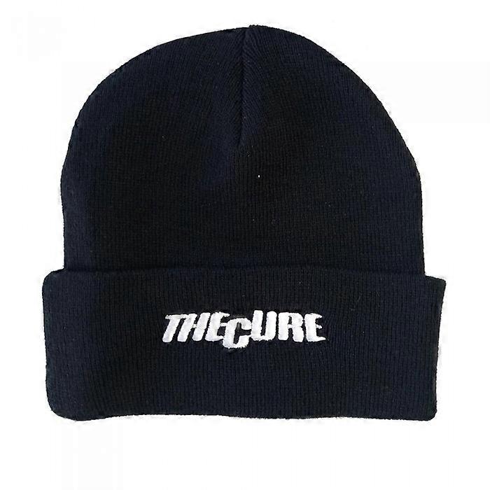 The Cure Text Logo Beanie