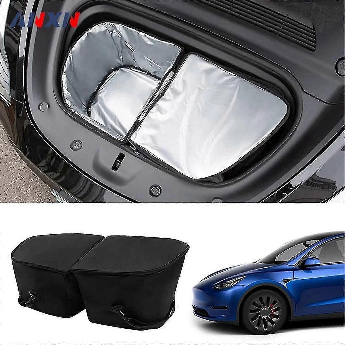 Car Frunk Cooler Organizer Insulation Bag For Tesla Model 3