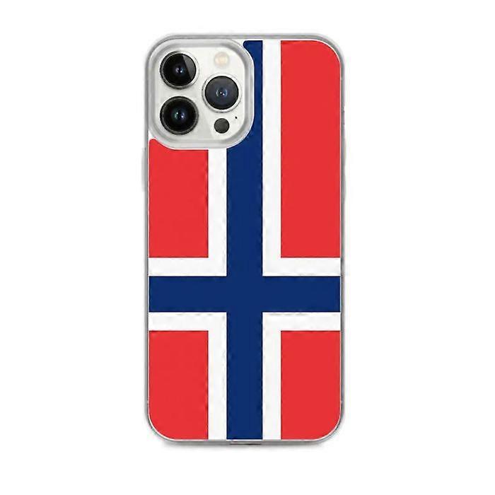 iPhone Case - Svalbard and Jan Mayen - Flag - Flexible - Multicolor - Vertical