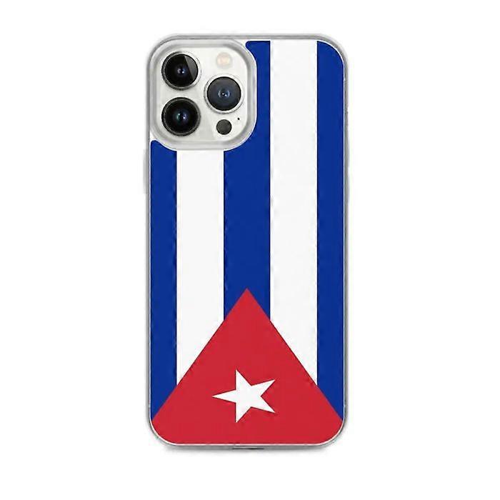 iPhone Case - Cuba Flag - iPhone 13 Pro Max - Soft - Multicolor - Transparent Silicone