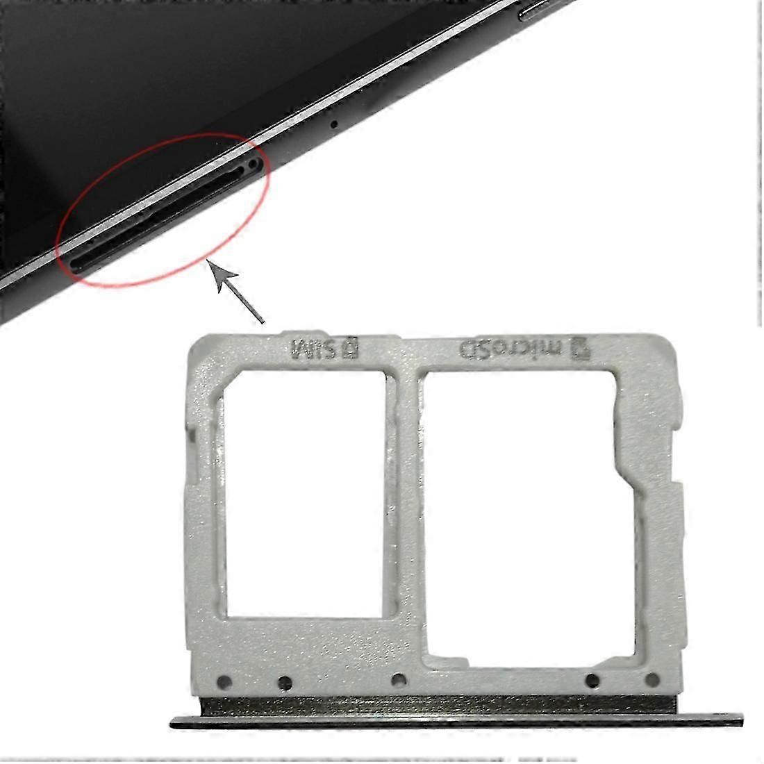 For Galaxy Tab S3 9.7 / T825 SIM Card Tray + Micro SD Card Tray