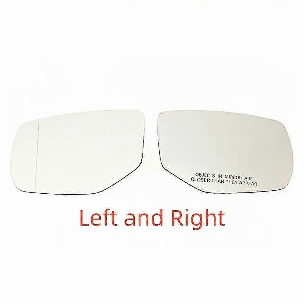CompatibleAuto Left Right Heated Rear Mirror Glass USA Model Suitable for Honda Accord 2013 2014 2015 2016 2017 76253-T2G-A11 76203-T2G-A11