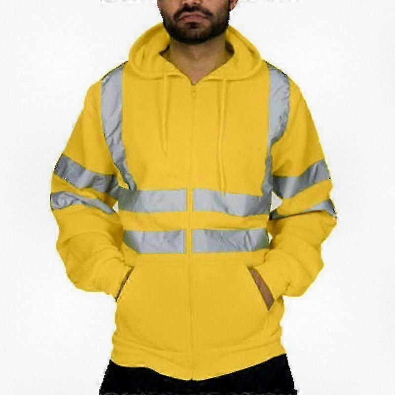 High Visibility Safety Jacket for Men Suitable for Various Work Environments