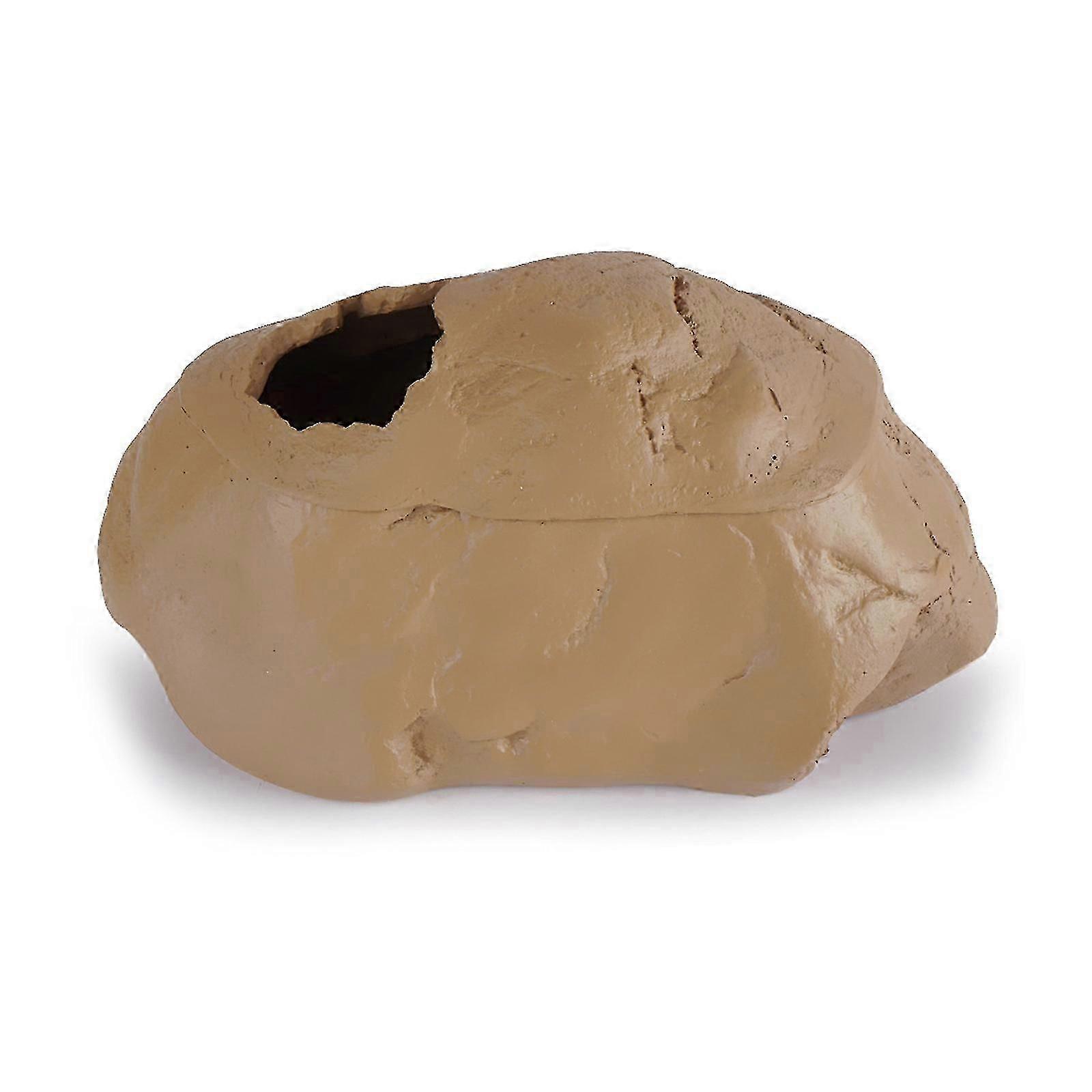 Reptile Rock Hideout Habitat Decoration Non Toxic Resin Cave For Corn Snake