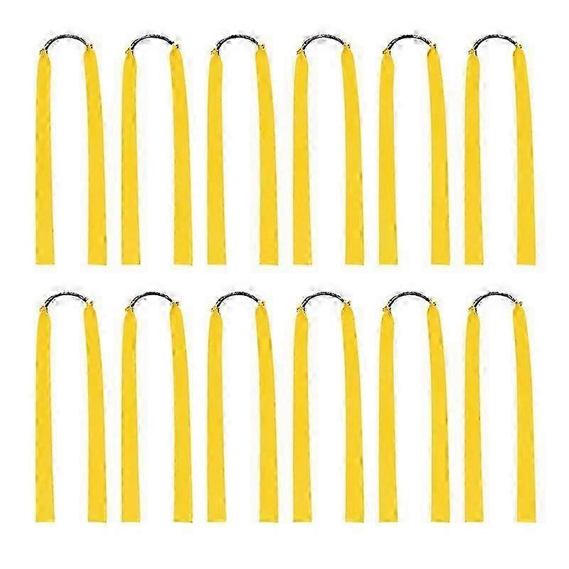 12Pcs Widened Flat Rubber Bands Suitable for Catapults, Elastic Bands for Hunting Activities