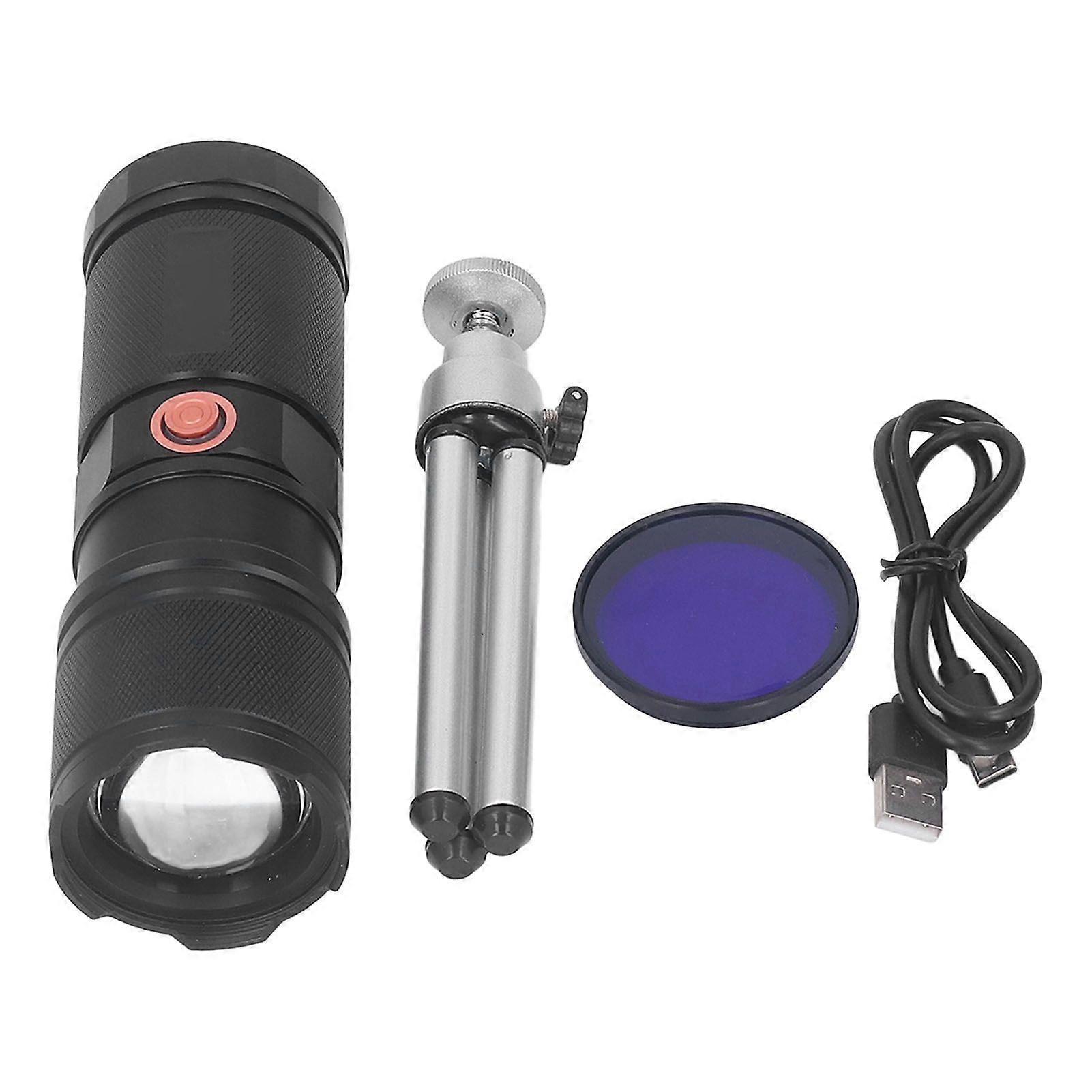 High quality  Strong light flashlight USB rechargeable flashlight super bright