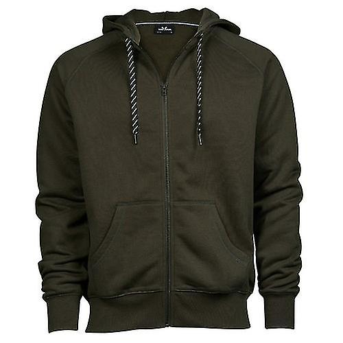 Tee Jays Mens Fashion Zip Hooded Sweatshirt