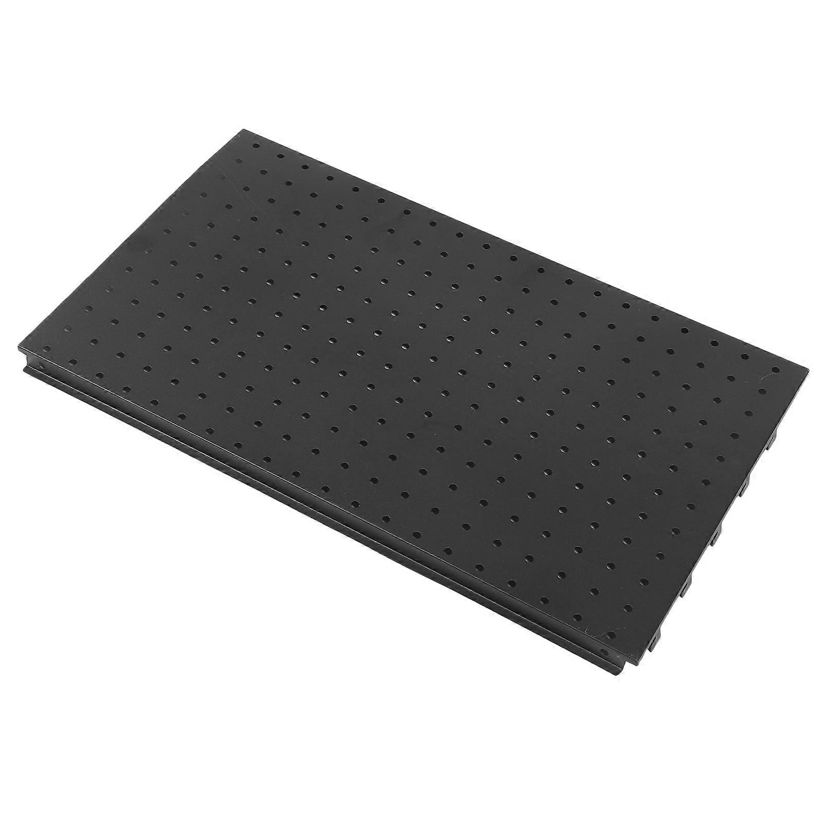 Simplified Metal Pegboard for Streamlined Workshop Arrangement