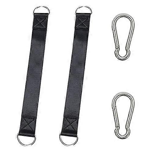 Set of 2 Hammock Straps2 Tree Swing Straps Hanging Kit Perfect for Hammock Hanging Kit Straps 5ft Extra Long
