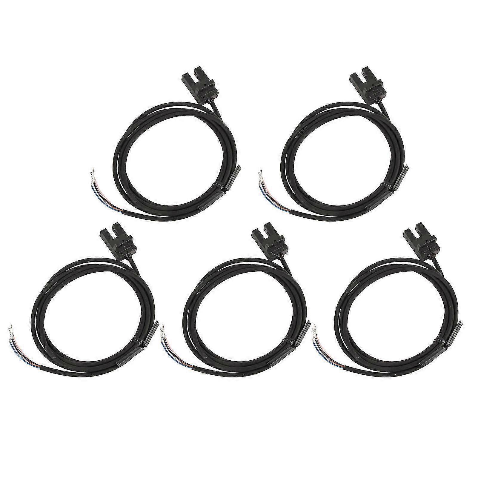 5PCS U Type Interrupteur Photoélectrique Haute Précision ABS DC5-24V