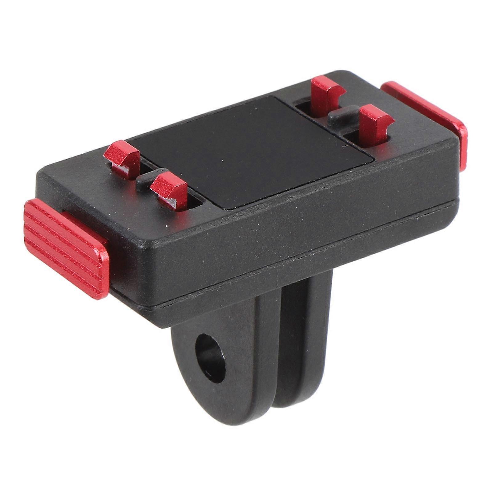 Magnetic Quick Release Base Mount for Action Cameras - Anti-Shake Aluminum Adapter