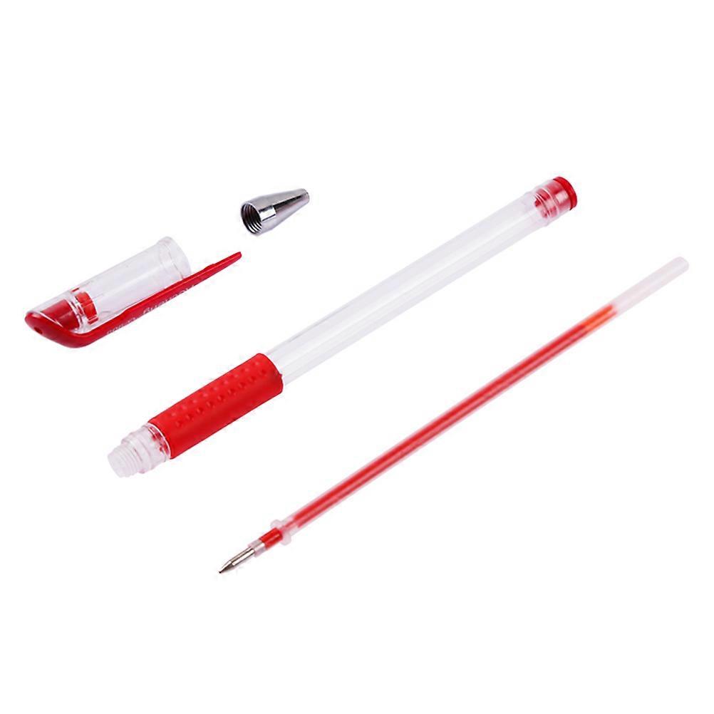 Gel Ink Pen For Journaling And School Work Cylindrical Shape With Minimalist Design 12Pcs