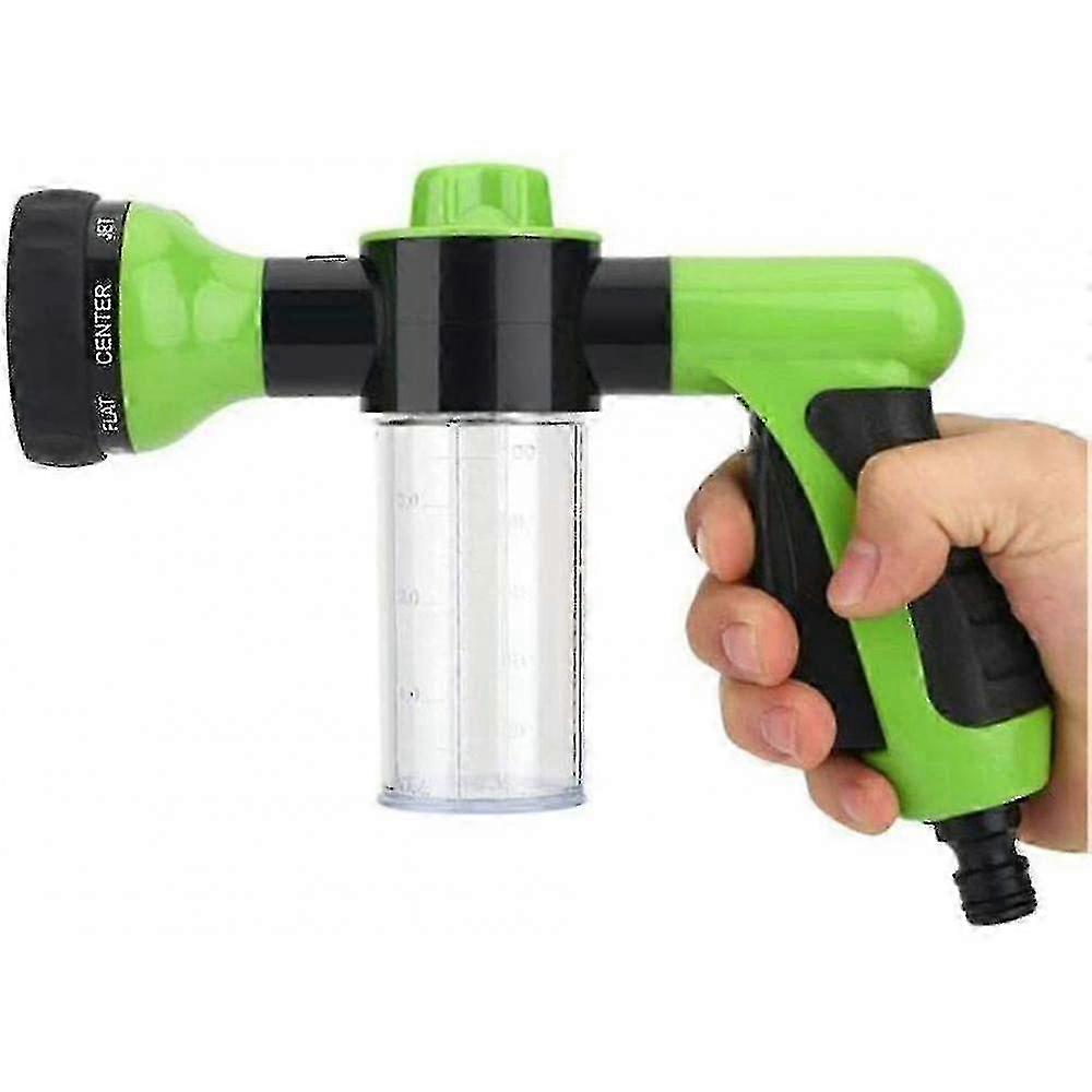 Foam Sprayer Nozzle for Cars, Water Sprinkler with Soap Reservoir for Effective Cleaning