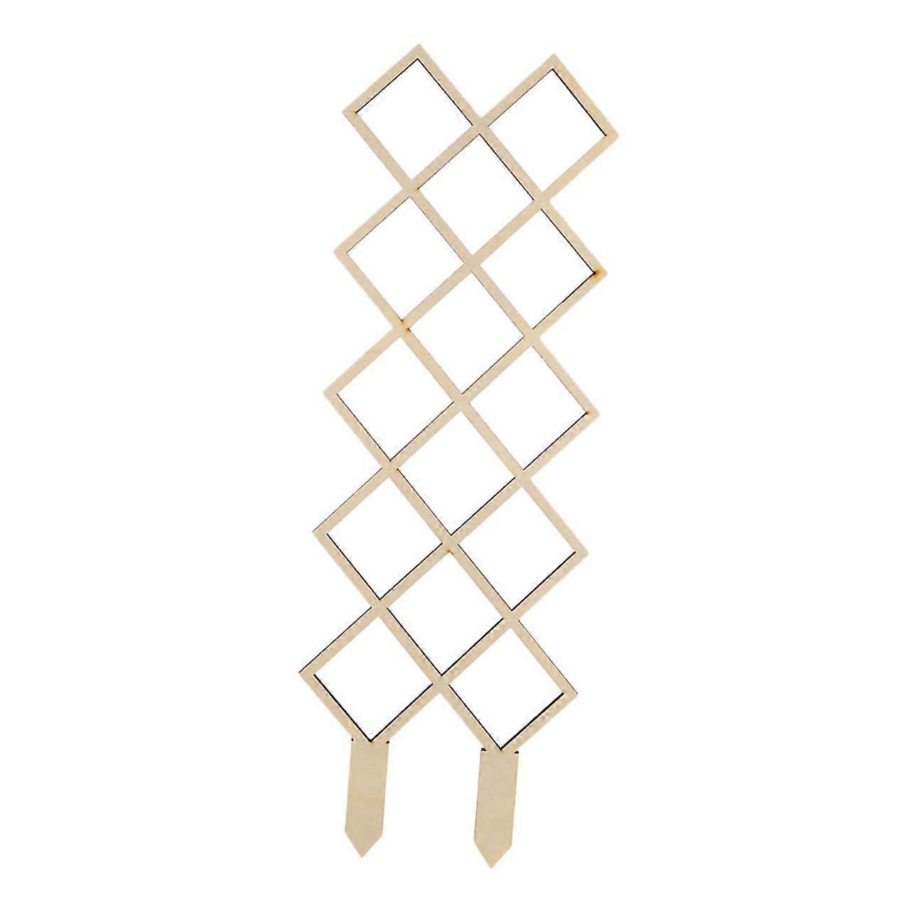 Indoor Wooden Plants Grid Honeycomb Grid Climbing Support for Vines and Orchids for Garden Plant Support Frame for Flowers and Vegetables