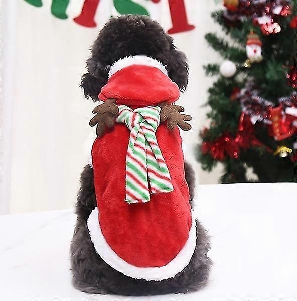 Dog Clothes Jacket Coat Christmas Party Winter Pet Costume Cat Costume