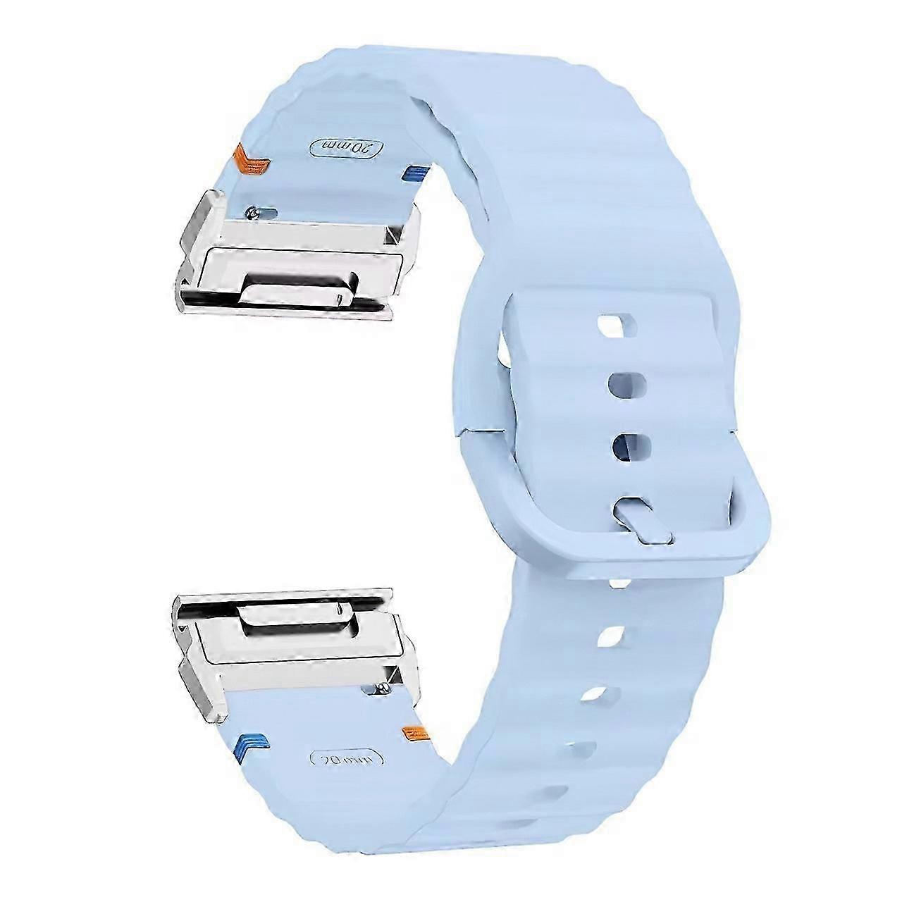 Suitable for Fenix 8 51mm Watch Band Strap Replacement-JC,Baby Blue,Multicolor