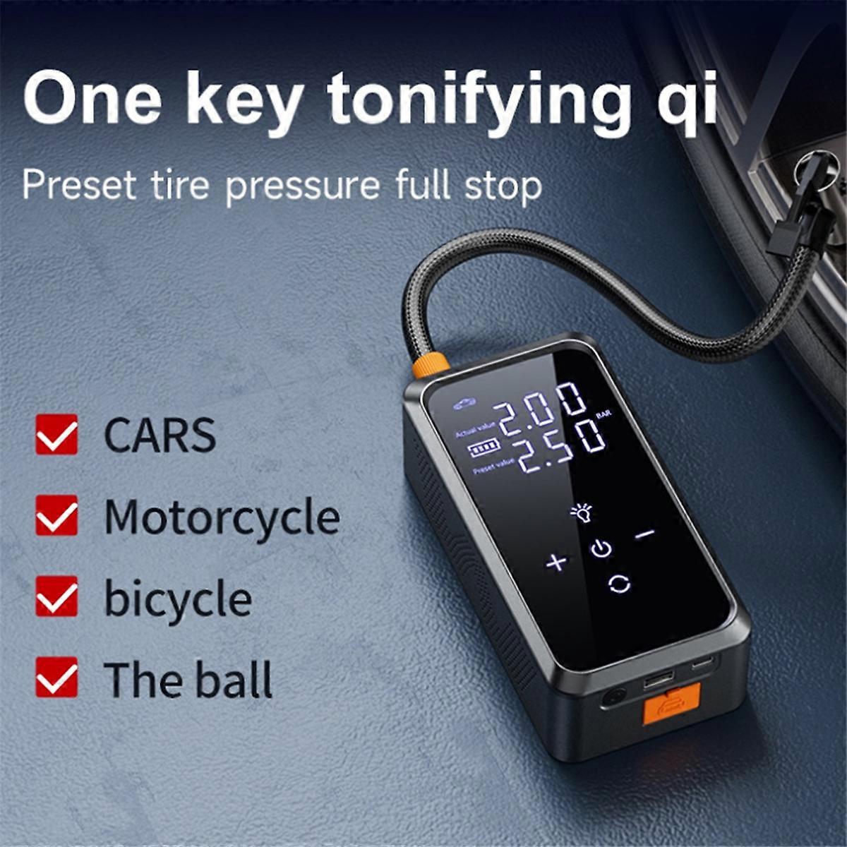 Dual Screen Car Emergency Power Inflatable Pump