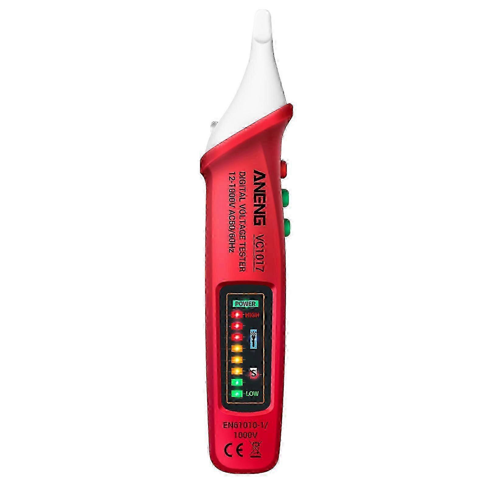 Smart AC Voltage Detection Tester Pen for Electrical Technicians - Non-contact Voltage Tester for Line Detection - Suitable for Various Bran