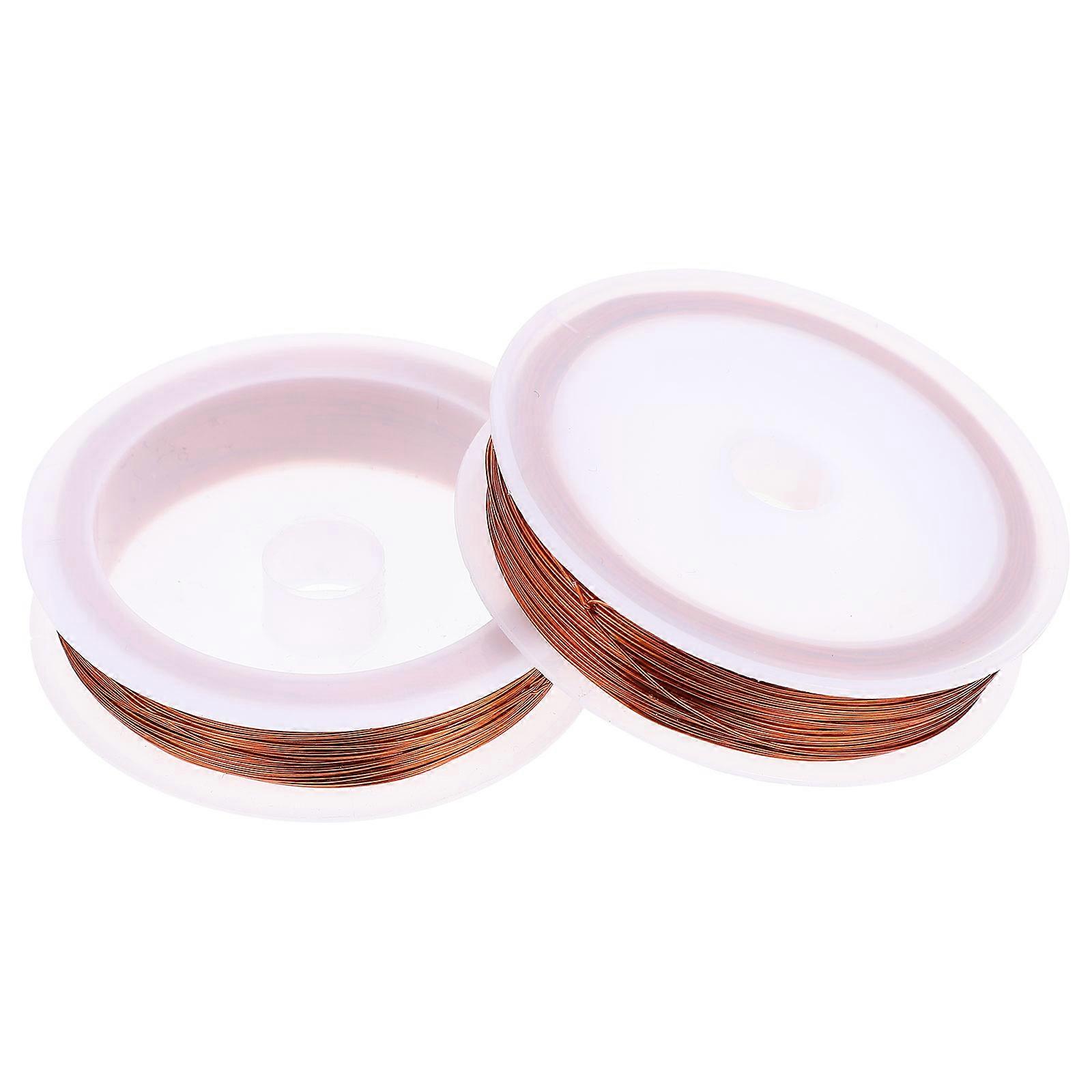 Iron Wire Modelling Wire For Crafts Diy Tools Decoration Materials In 0 5Mm Diameter 6 6X6 6Cm Size 2 Rolls