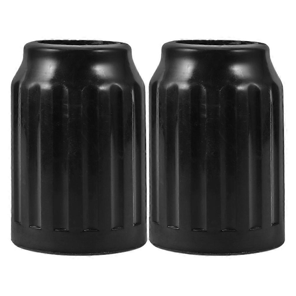 2pcs Height Support Rod Nut for Floor Fans – Lightweight Plastic Fastener Parts, Enhanced Stability, Universal Compatibility, Black