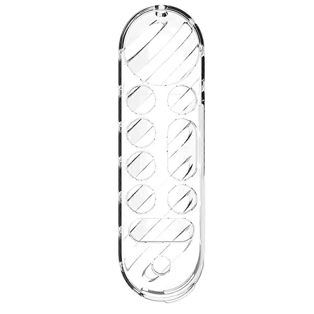 Remote Control Cases Transparent Protective Case for Google TV Streamer 4K Remote Control Shockproof Sleeve A