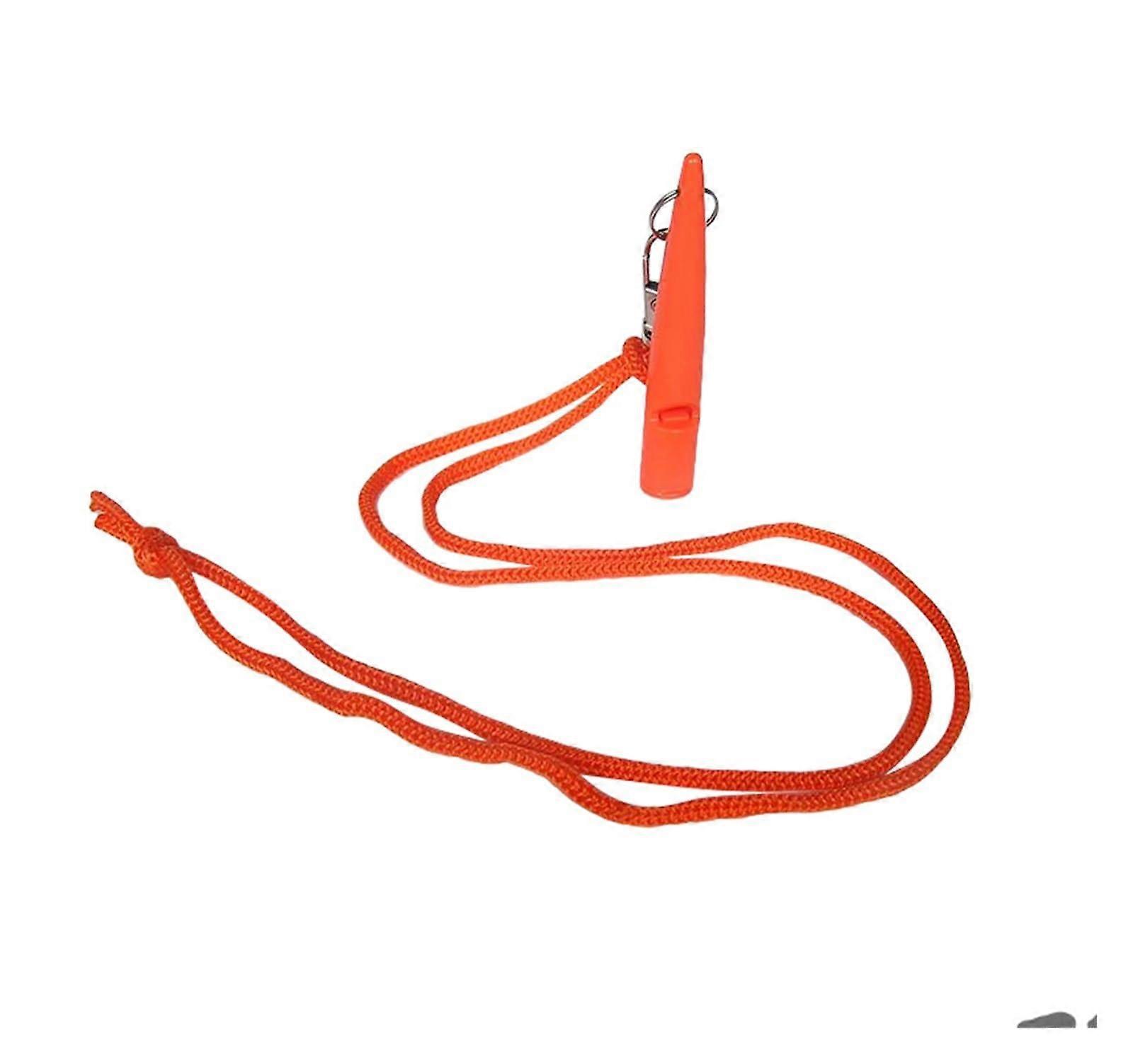 Dog Whistle Training with Lanyard for Dogs, Portable Orange Puppy Whistle for Pet Training Accessories
