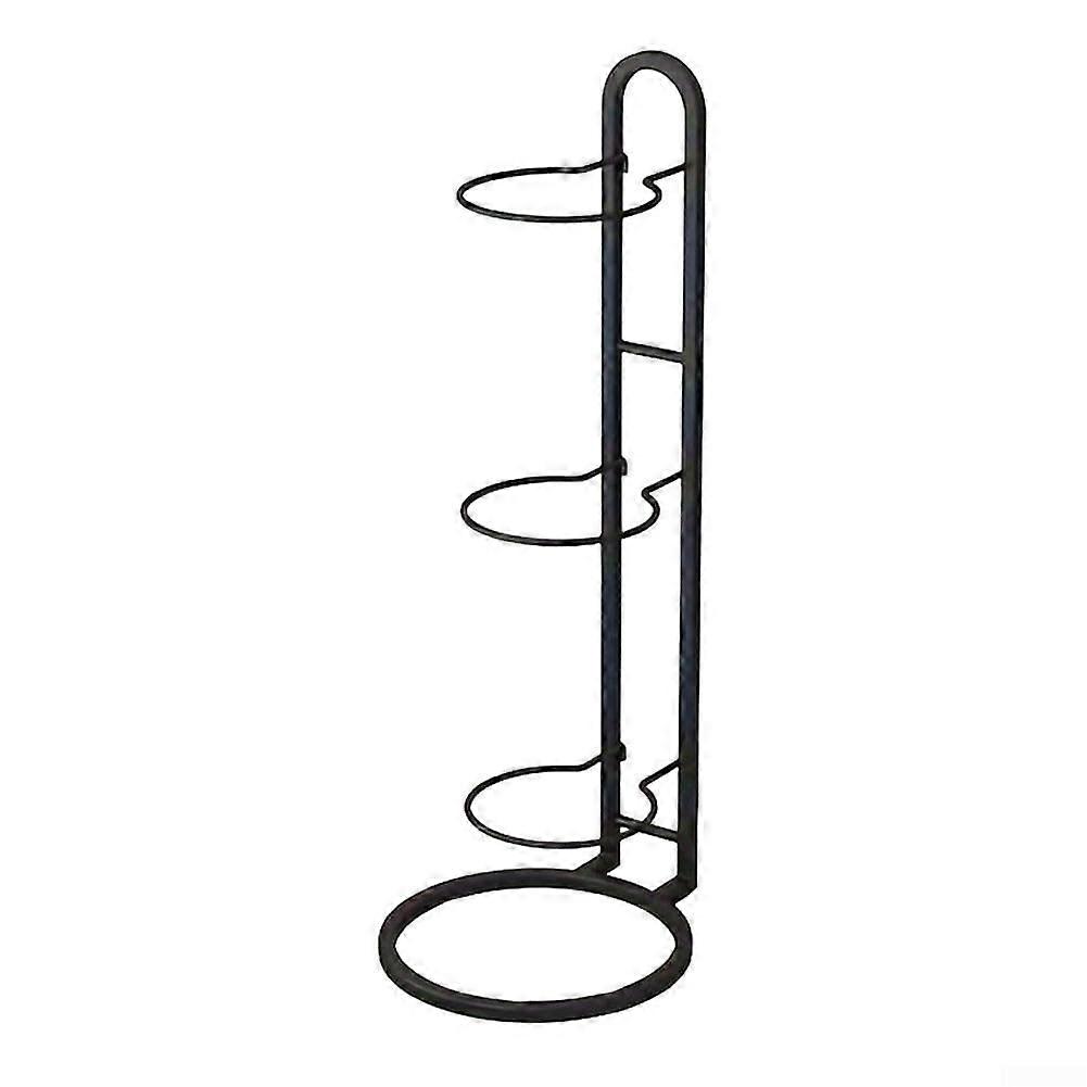 Detachable ball rack for basketball, soccer, and rugby, 3layer steel design