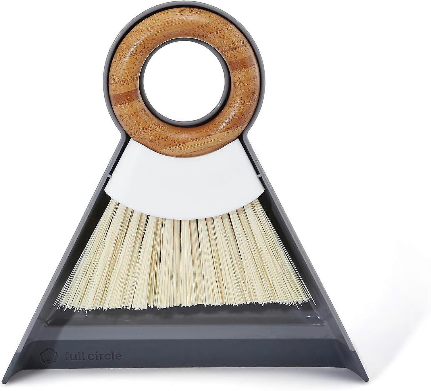 Full round brush set, mini dustpan