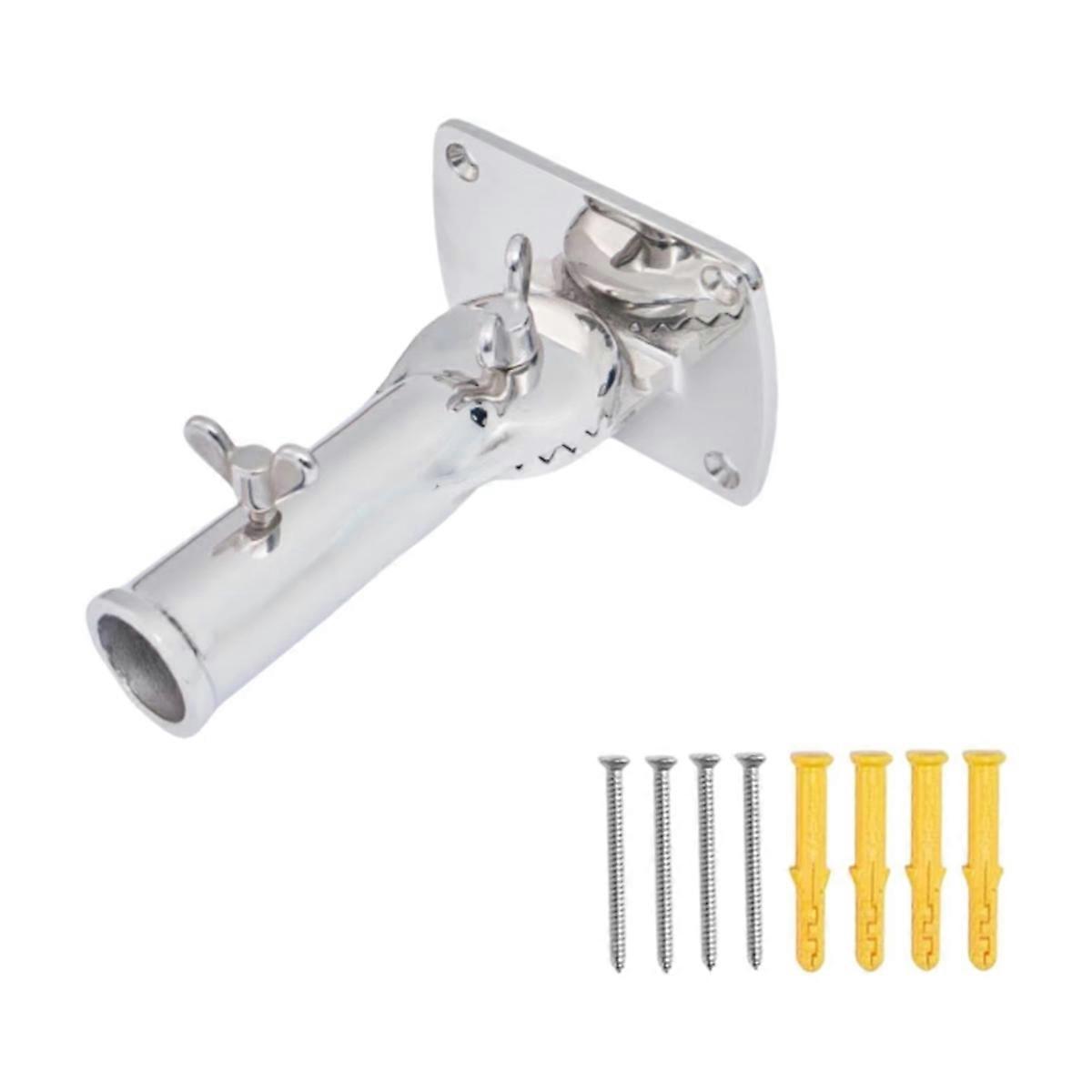 Flag Pole Holder High Strength Solid Mounting Base Stand Mount
