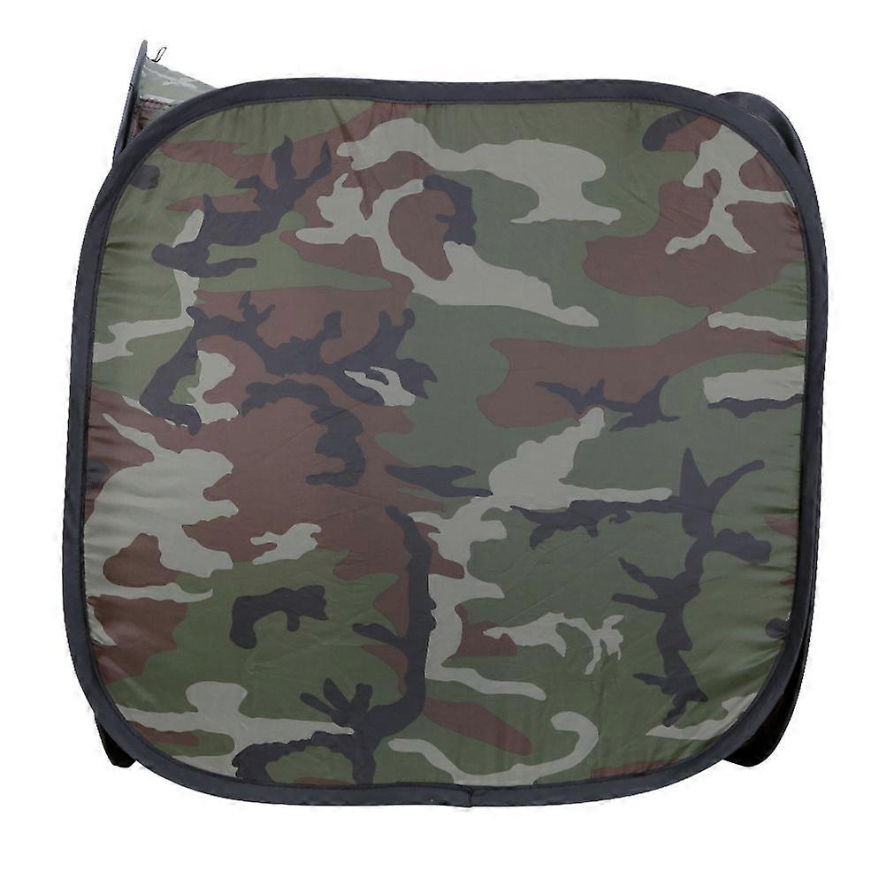 Camo Foldable Shooting Tent Portable Training Shelter Double Net Mute for Eyesight Exercise