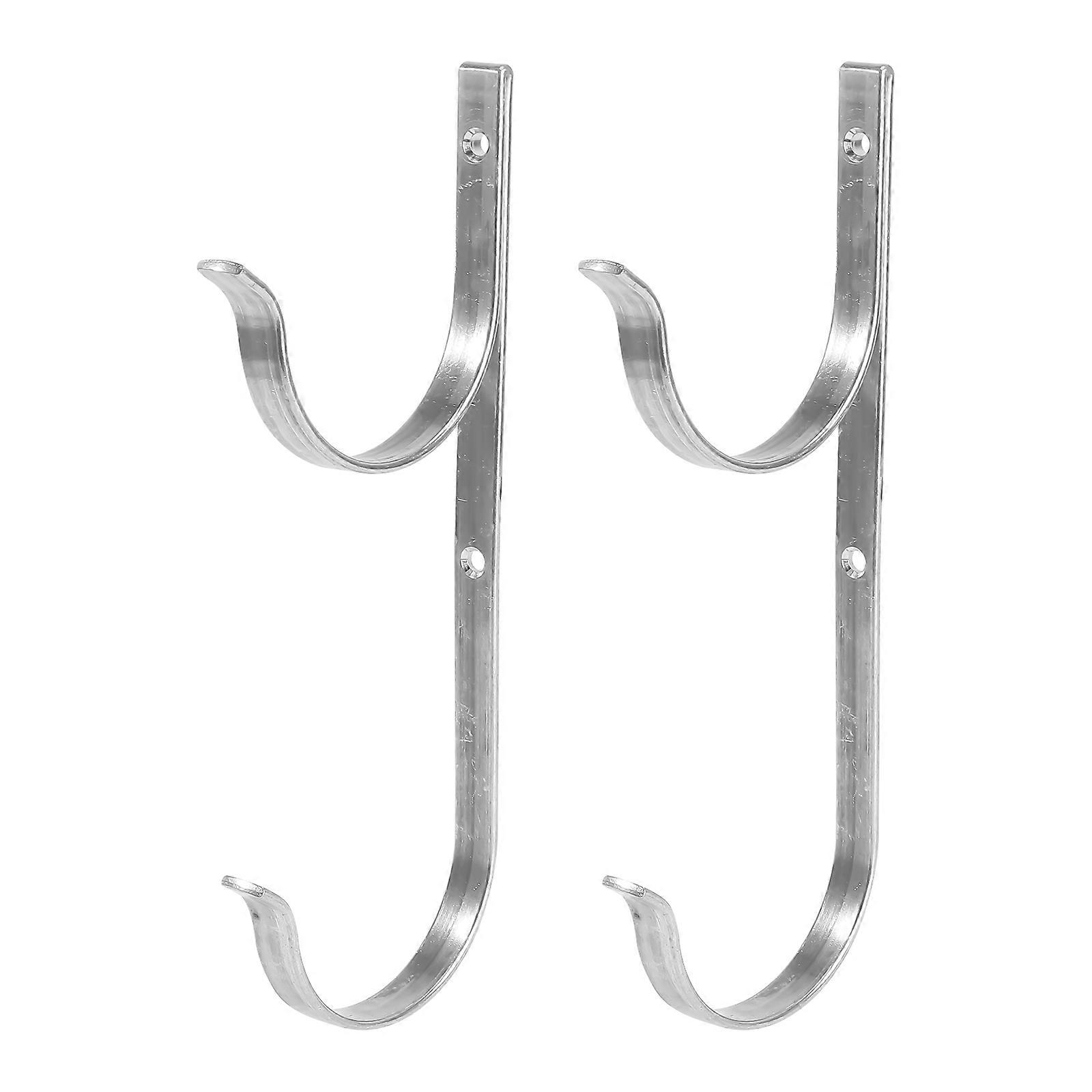 Aluminum Poolside Hanger Hook for Towel Organization – Lightweight Poolside Rod Support
