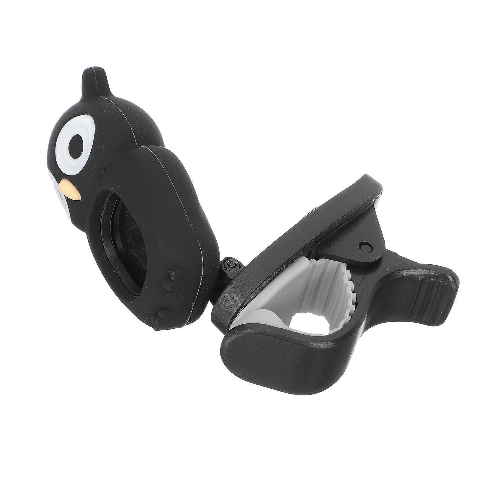 Clip On Tuners Owl Guitar Tuning Tool Portable For Musicians 9x5cm Plastic And Silicone 1Set