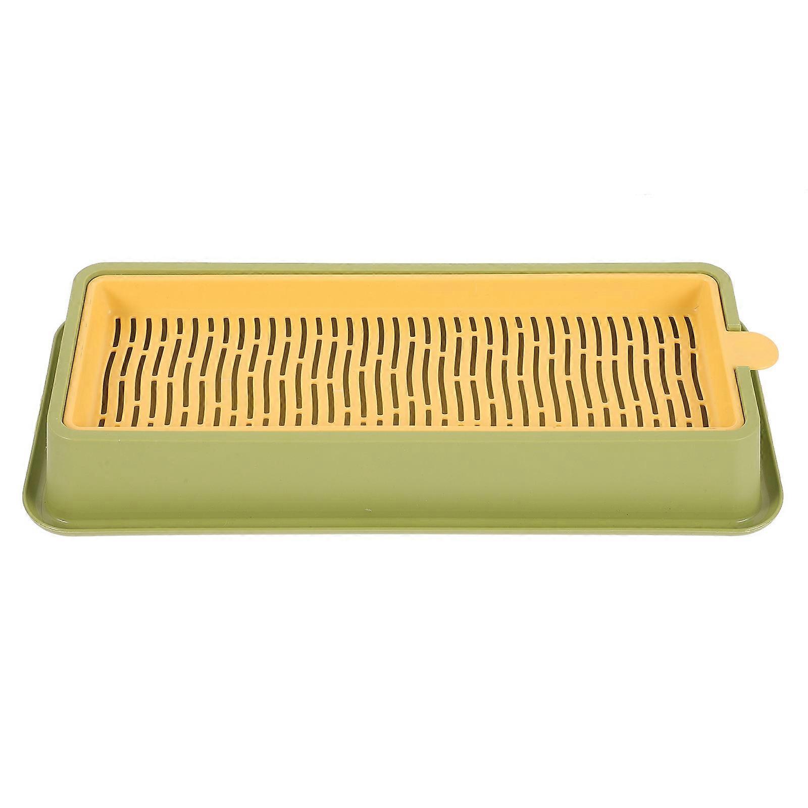 Cute Cat Planter Hydroponic System Seed Germination Support Rectangular 11×4.7×1.6in 1Pcs
