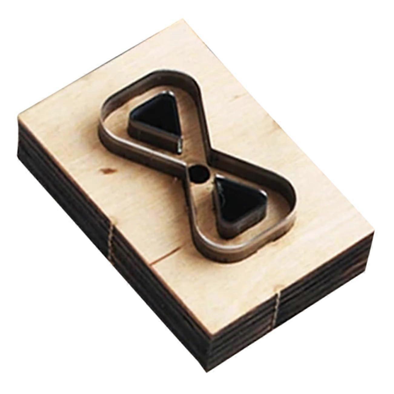 Leather Cutter Tool Portable Die Stamp For Leatherworking DIY Projects 7x3.5cm Lightweight Compact For Beginners And Pros