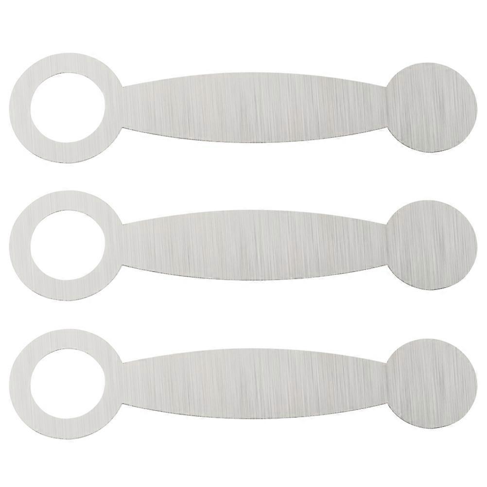 Flute Repair Kit – Woodwind Pads, Thumb Rest & Instrument Accessories – 3pcs Silver Stainless Steel Tools for Musical Instrument Maintenance