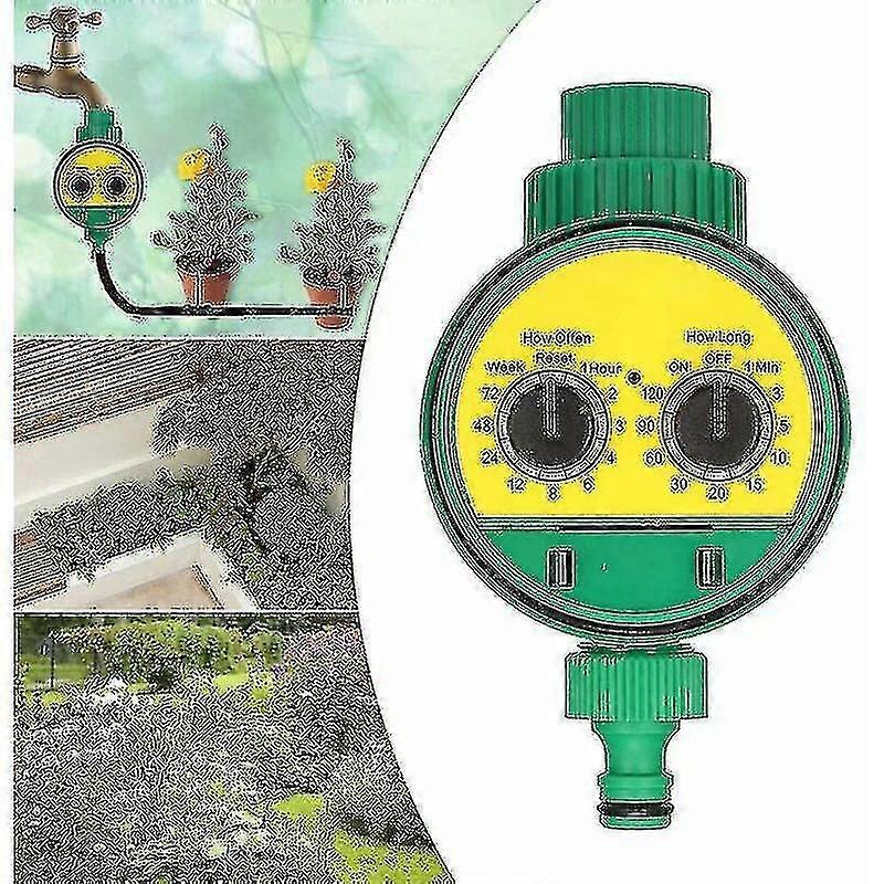 Automatisk vandingstimer, programmerbar digital slangehanetimer Smart sprinklervanding vandingssystem controller til have gård græsplæne blomst # 1
