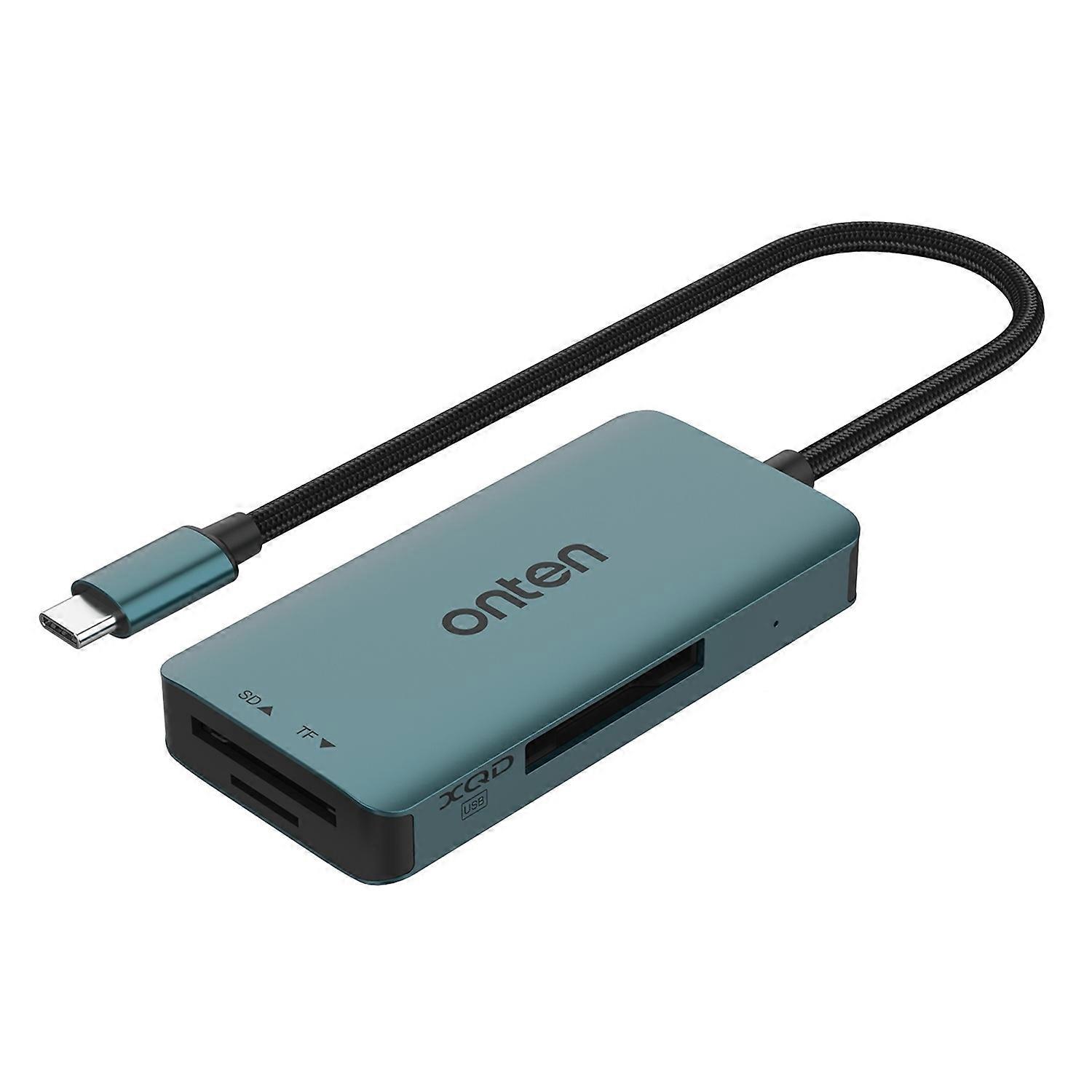 Onten C13 Type-C to XQD & SD & TF Card Reader C13