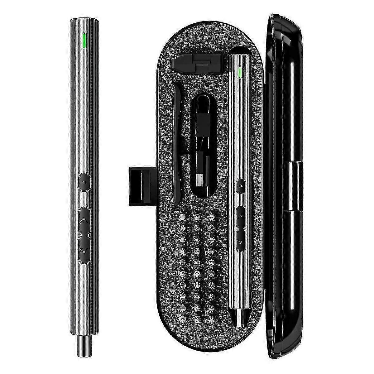 Electric Screwdriver, Cordless Precision Electric Screwdriver Kit With Magnetic Drill, Rechargeable