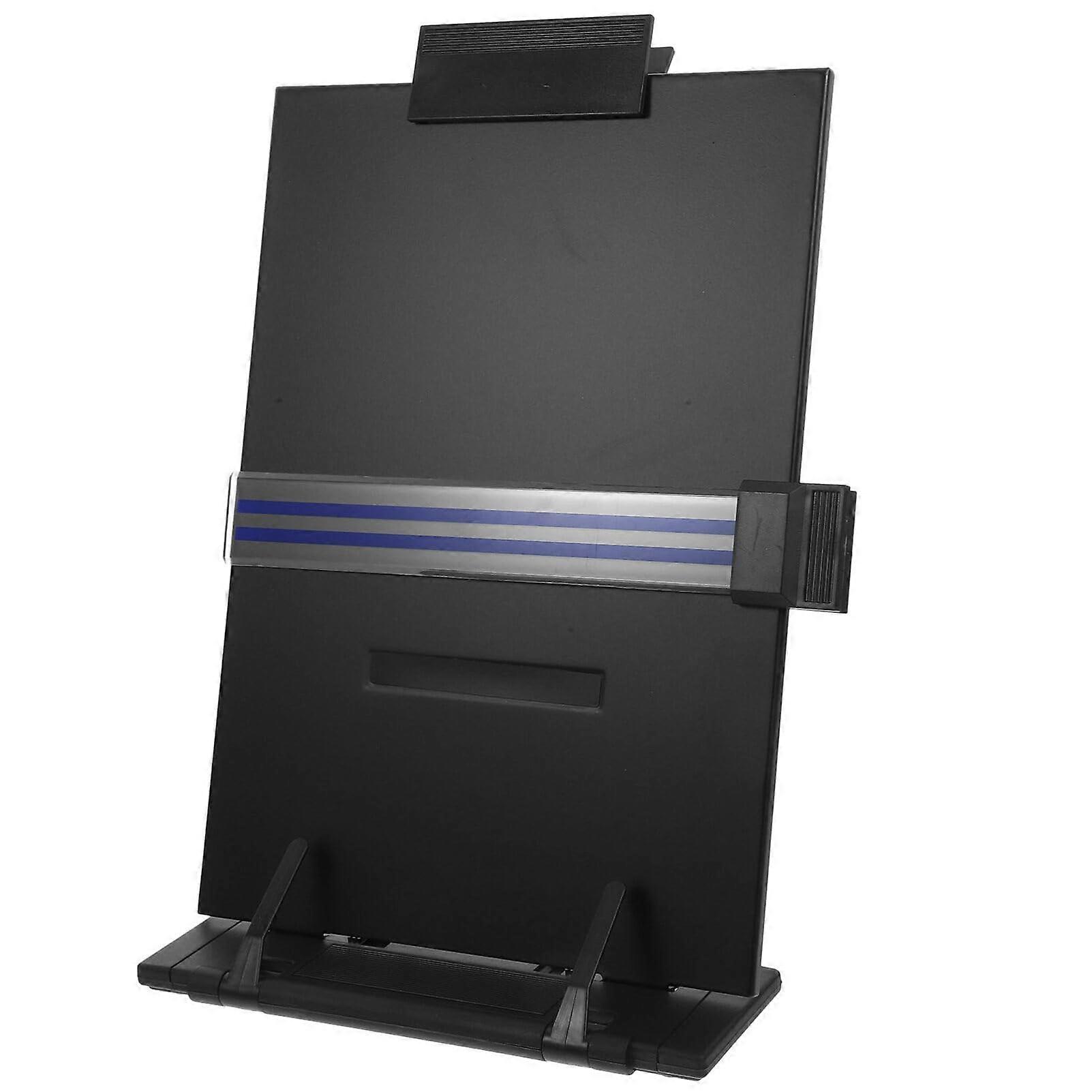 Desktop Document Book Holder, Adjustable Paper Holder, Copy Stand Holder for Letters, Legal Documents, A4 Document Holder for Voice Input
