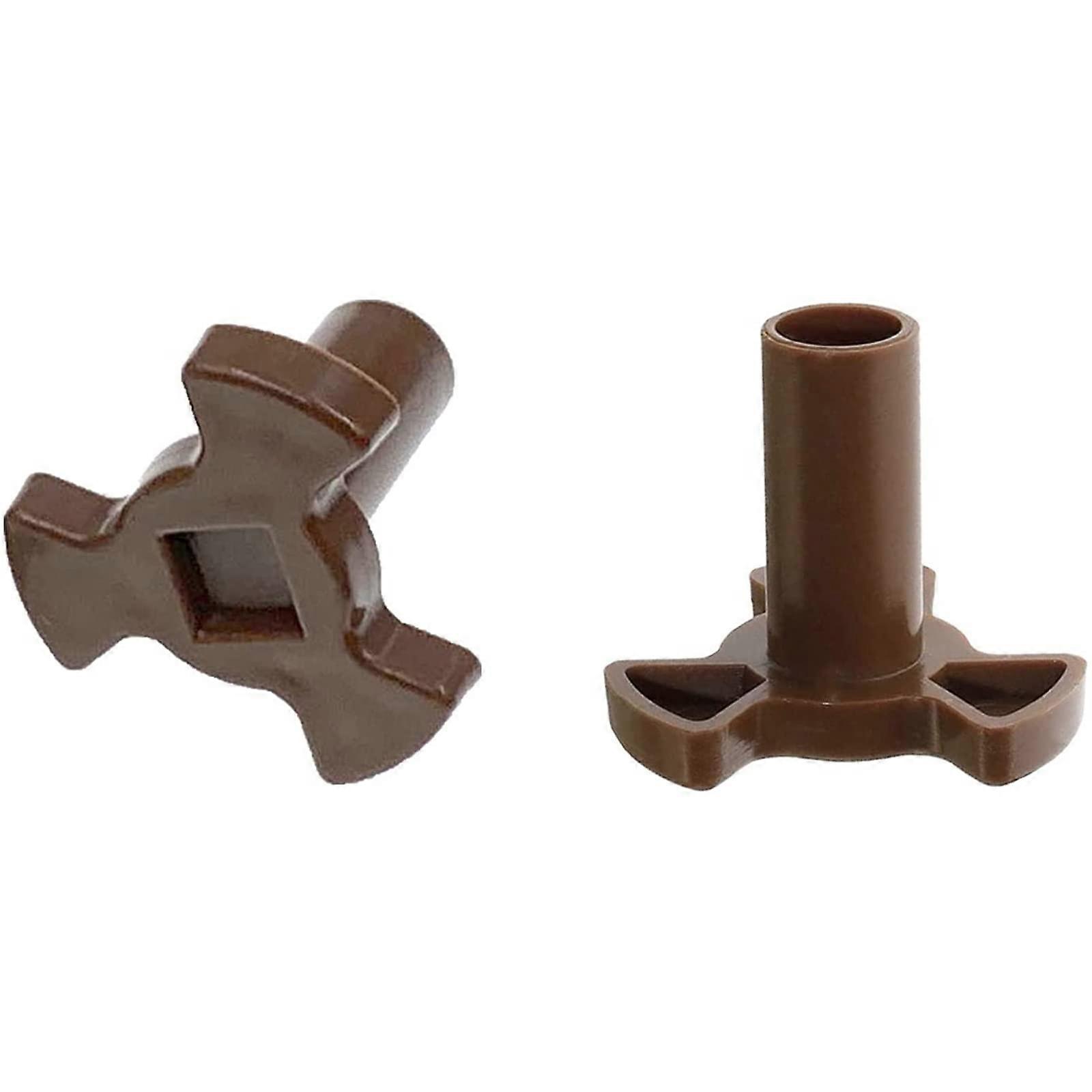 Microwave Turntable Coupler with 'D' Connector Fits Scooter Height 24mm Pack of 2