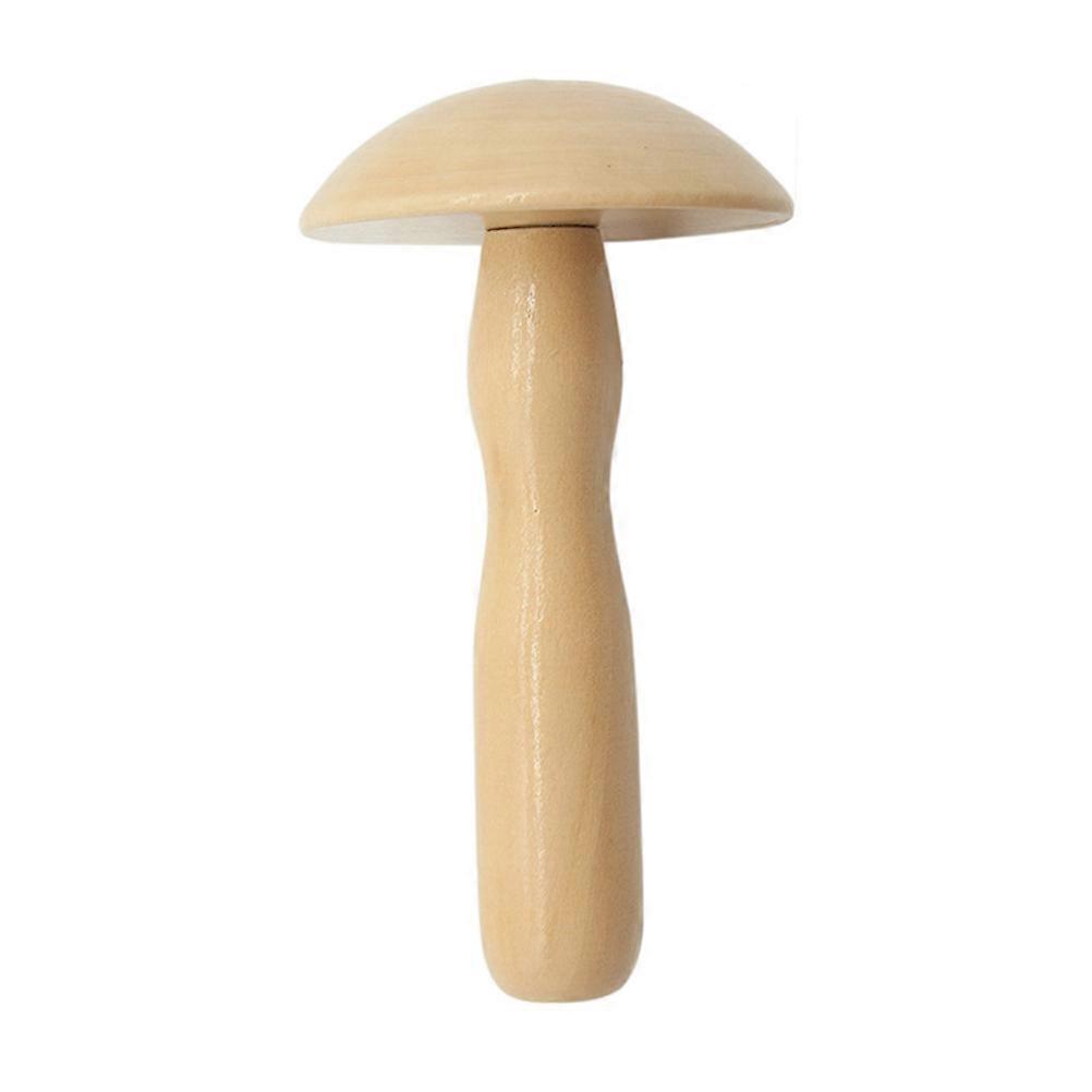 Premium Wooden Darning Mushroom Tool with Detachable Handle for Socks Repair, Knitting Aid, and Crafts – Ideal for Beginners and Professionals