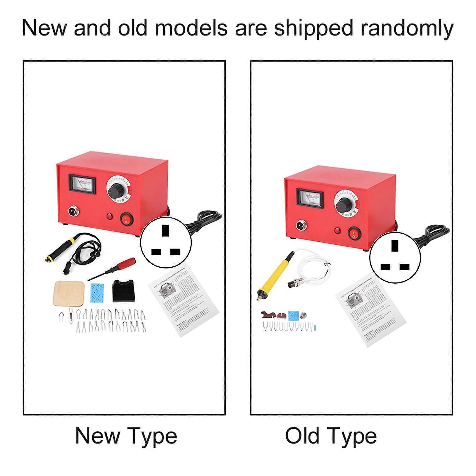 50W Pyrography Pen Machine Kit Set Wood Crafts Burning Tools