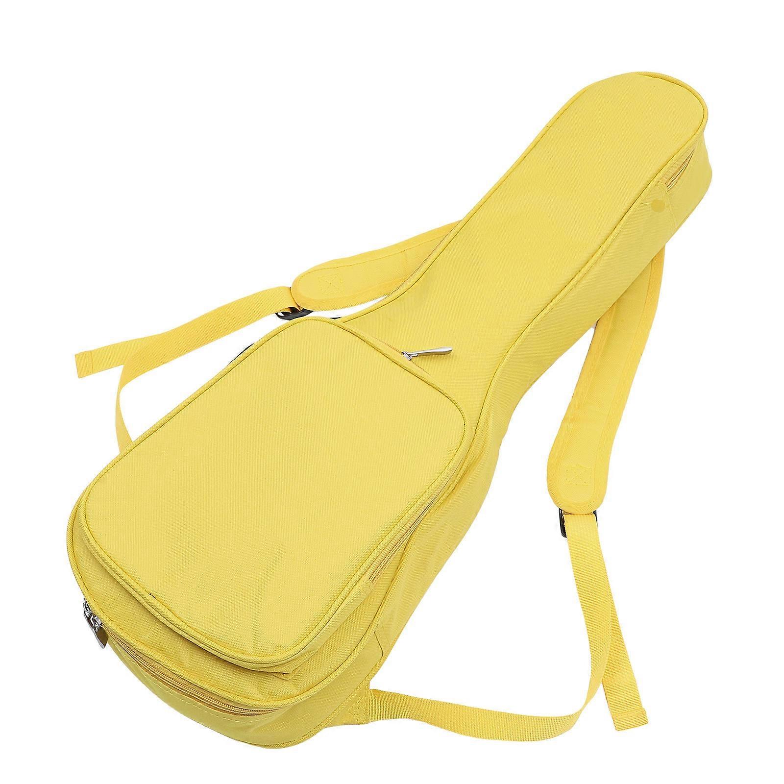 Soft Guitar Case For Ukulele Yellow 69X26X8CM 1Pcs
