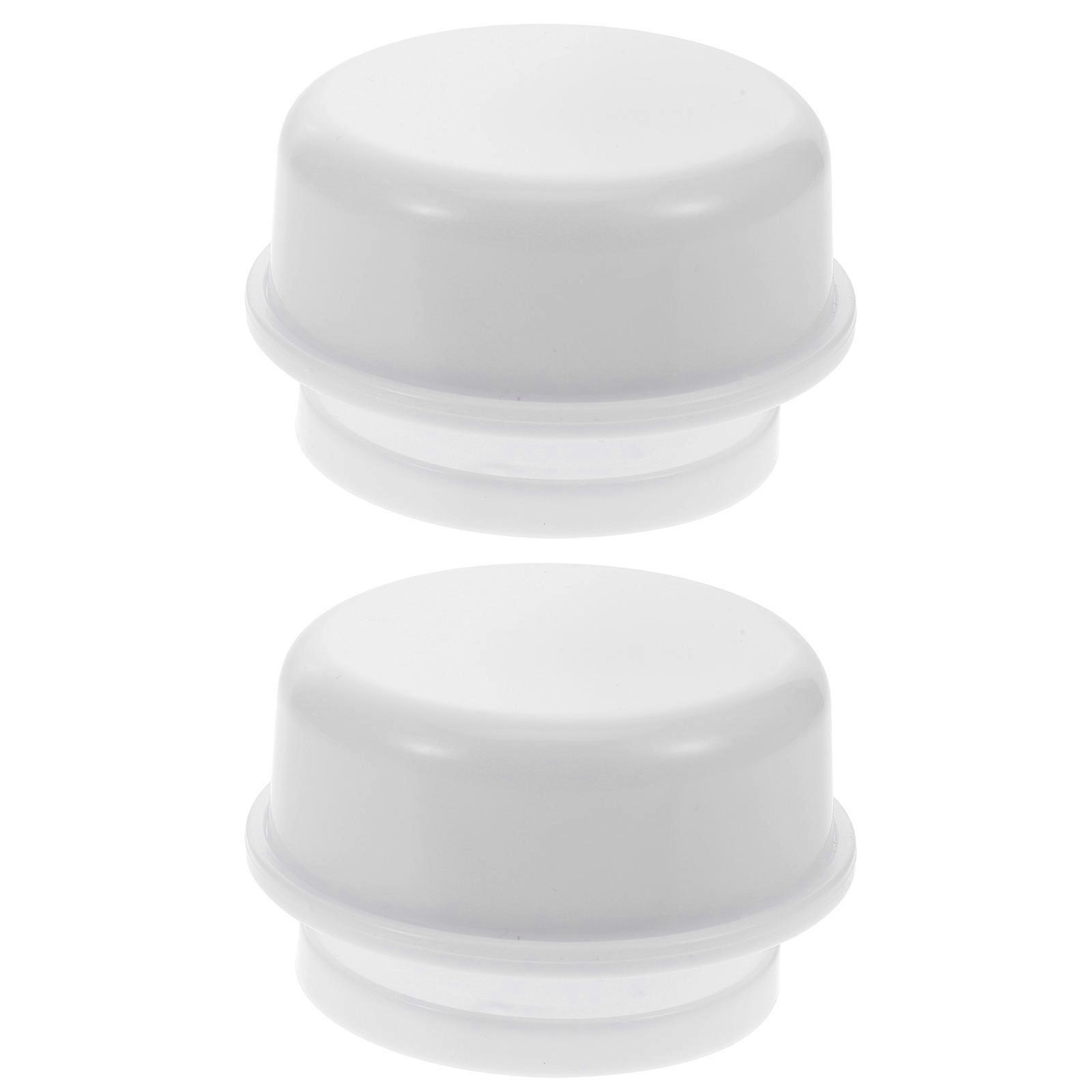 Round Music Box Movement Base 2pcs Set Lightweight Replacement Parts for DIY Clay Crafts and Handmade Musical Projects for Music Enthusiasts