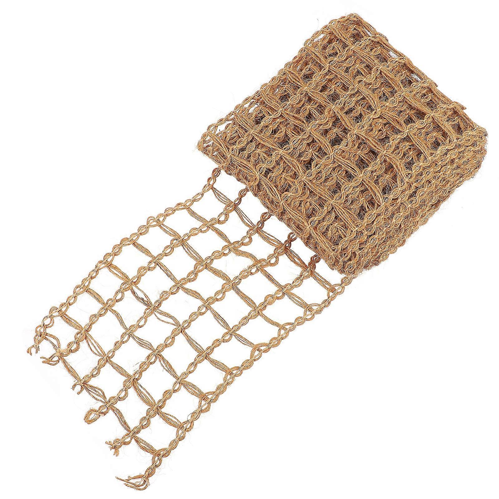 Decorative Rope Hemp Hollow Out Rope for Wrapping Use 1 Roll