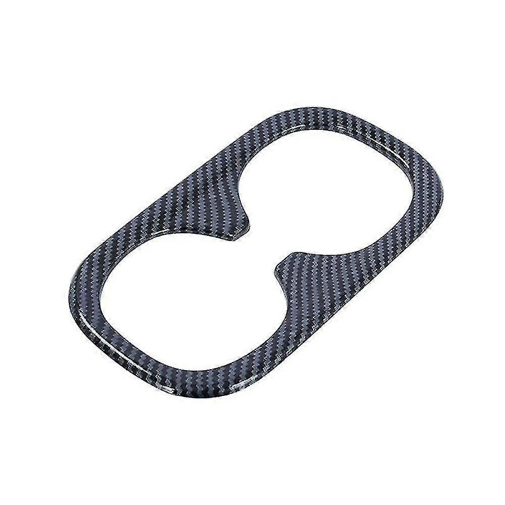 For 2022 2023 Zrv Zr-v v versjon bil karbonfiber bakre vannkoppholder panel trimramme