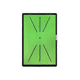 Tapis d'entraînement de golf, tapis de pratique pour débutants, tapis de détection de trajectoire, tapis de marquage pour l'entraînement du swing, facile à utiliser, multicolore